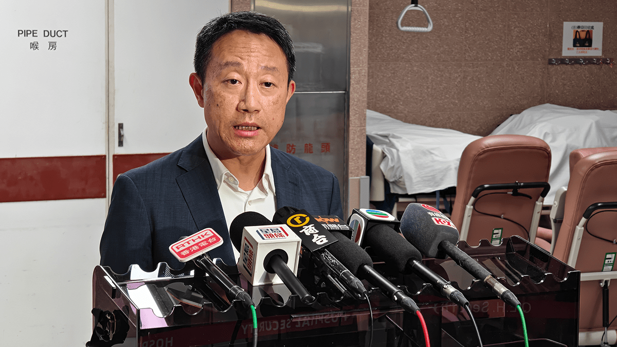 海關緝毒捱斬|關長陳子達強烈譴責 指受傷關員情況穩定 海關緝毒捱斬|關長陳子達強烈譴責 指受傷關員情況穩定