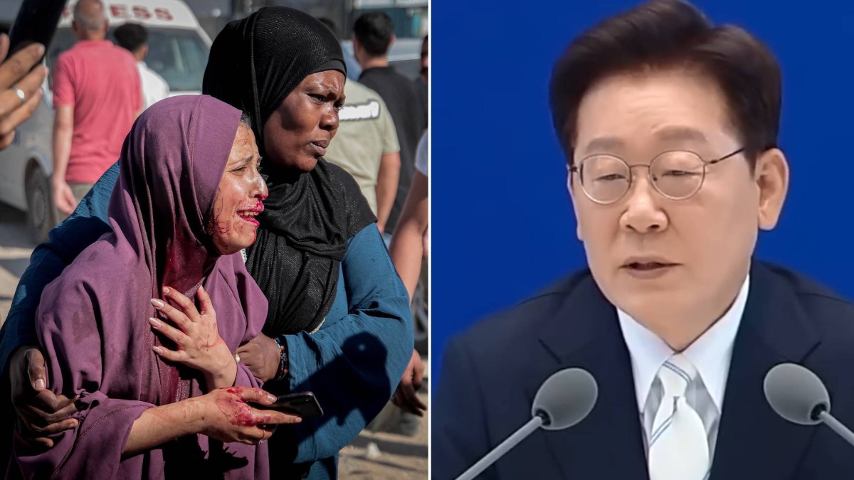 以巴衝突︱李在明：以軍蠻橫逾越底線 要不是總統身份早就批評了︱有片