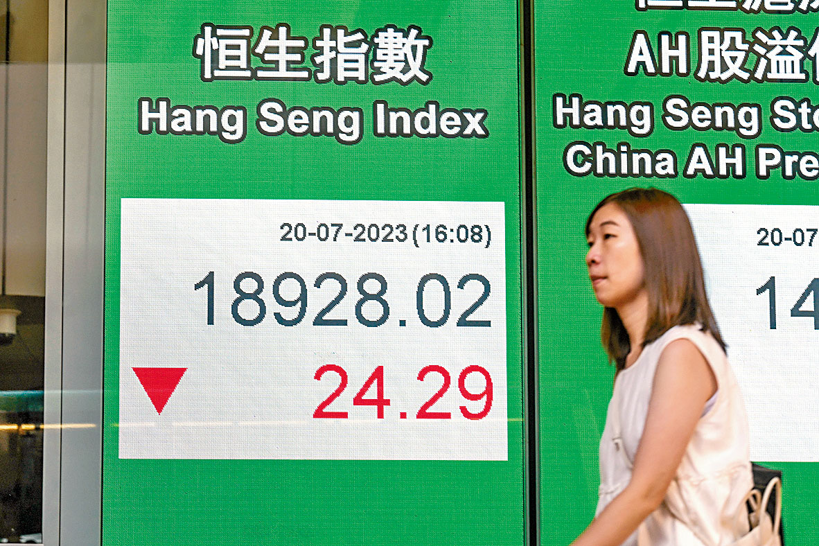 北水流走AI股捱沽港股乏力連跌3日