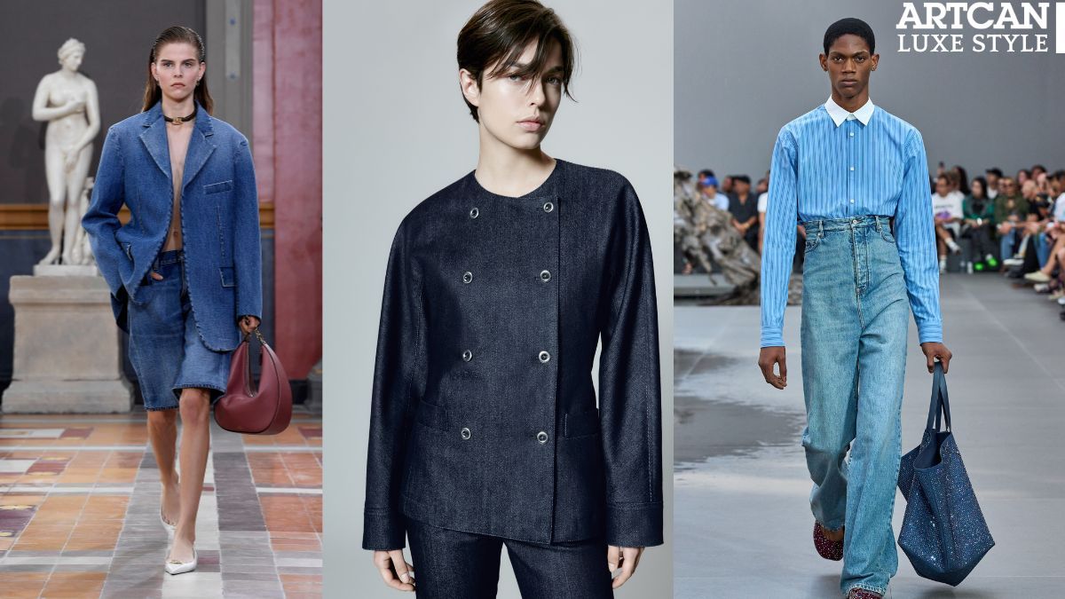 【夏天面料】Fresh Pintuck Wide Denim