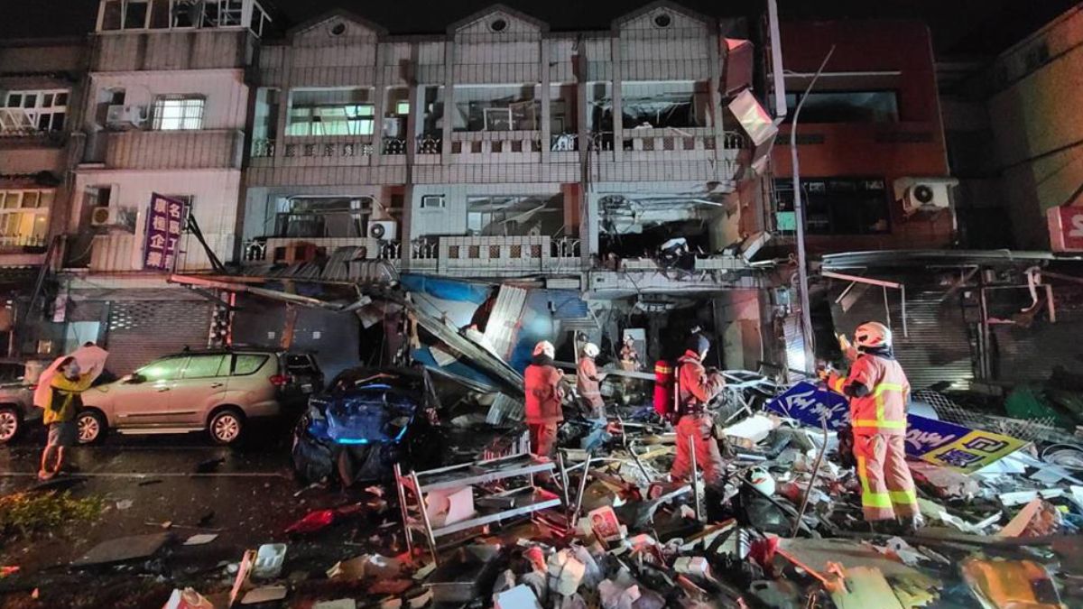 新竹便當店大爆炸致老夫婦亡  民眾見廢墟現場：是地獄嗎？︱有片