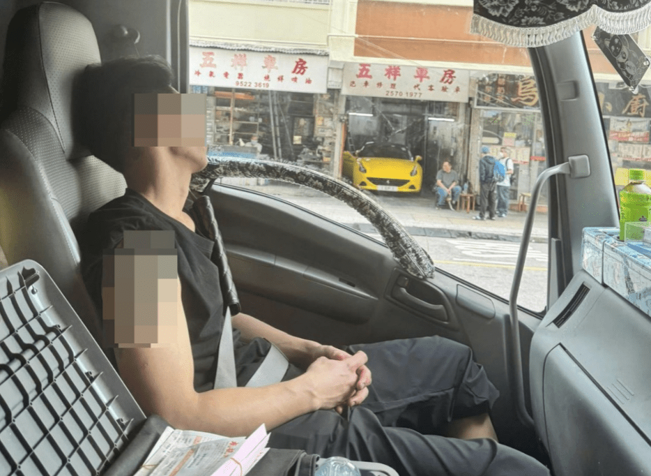 北角刑毀男逃捕 強登貨車扣安全帶拒落車 司機驚呼匪夷所思