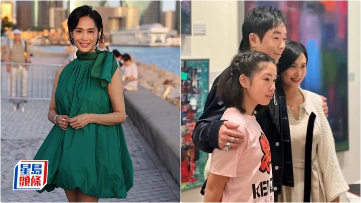 朱茵讚囡囡有少女味 爆管教心得要笑臉調教女兒 拍劇太忙無暇約蔡少芬過節 朱茵讚囡囡有少女味 爆管教心得要笑臉調教女兒 拍劇太忙無暇約蔡少芬過節