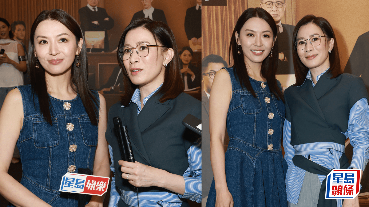 佘詩曼宣傳《正義女神》率先爆有前傳？阿佘親證「冇我份」  陳煒回應爭視后現尷尬感