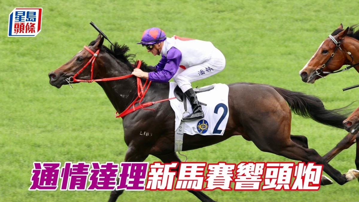 馬場密探048｜「通情達理」新馬賽響頭炮