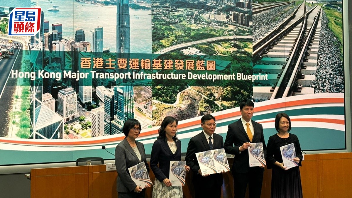 政府公布運輸基建發展藍圖 提「三鐵三路」優化方案 擬建鐵路接駁交椅州