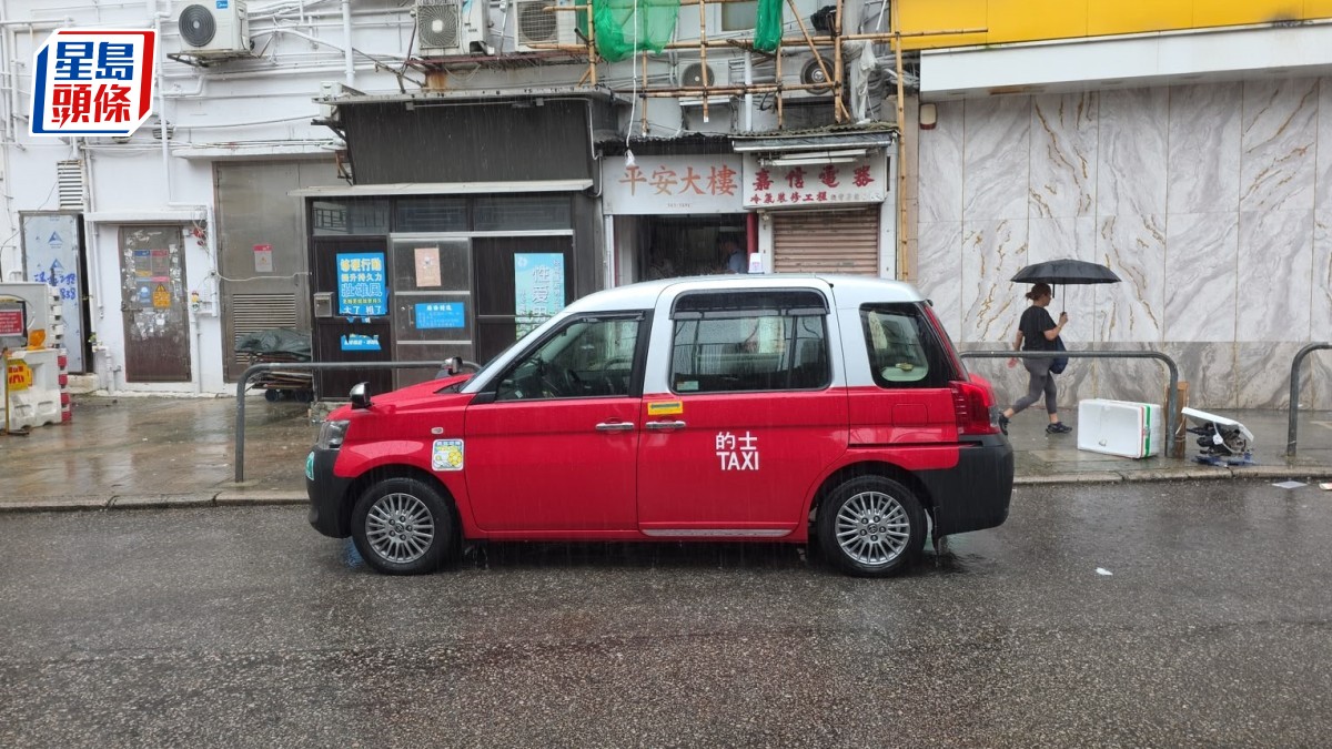 油麻地男搭的士無付車資 偷走司機0元逃去