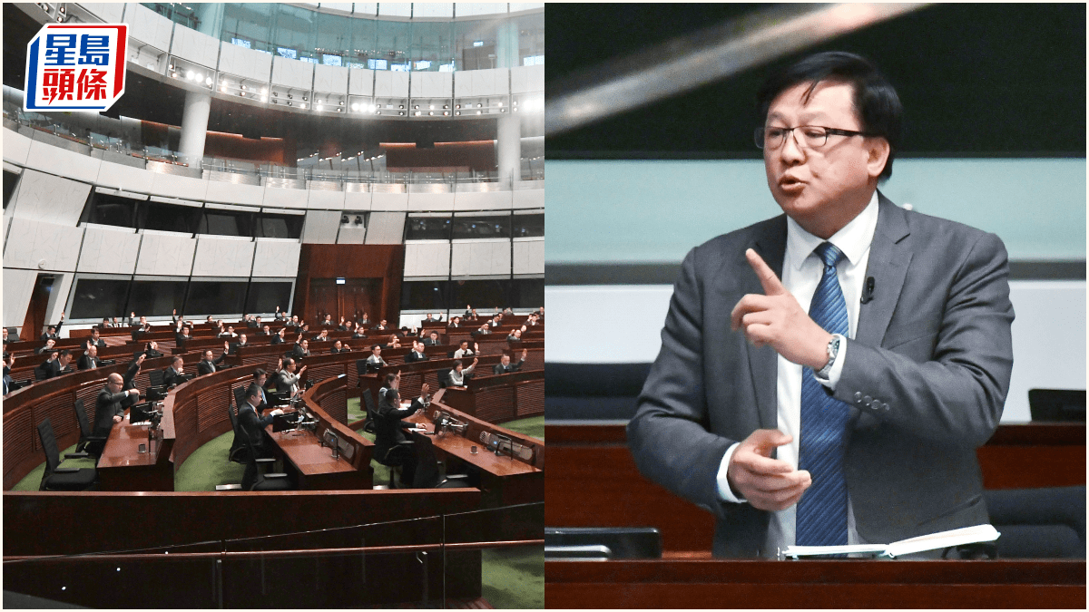 預算案表決何君堯無舉手贊成 陳茂波：何議員是否支持「無關痛癢」︱Kelly Online