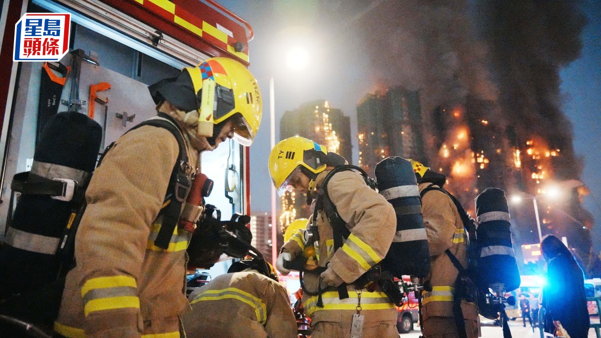 宏福苑聽證會｜鄧榮華憶述七廈「相當大火」 消防員攻堅宏泰閣14樓救出市民