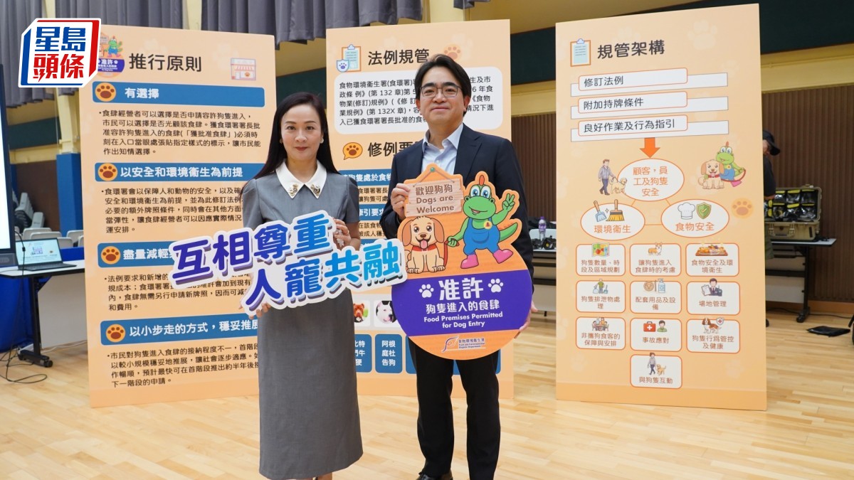 狗隻入食肆︱首階段1000個名額抽籤結果出爐 7月推行 中籤咖啡店冀生意回升