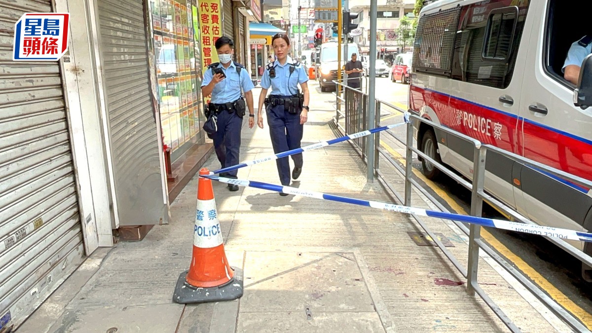 旺角女子低層跳落街臉爆缸負傷逃跑 再推跌8旬輪椅翁 兩人俱送院