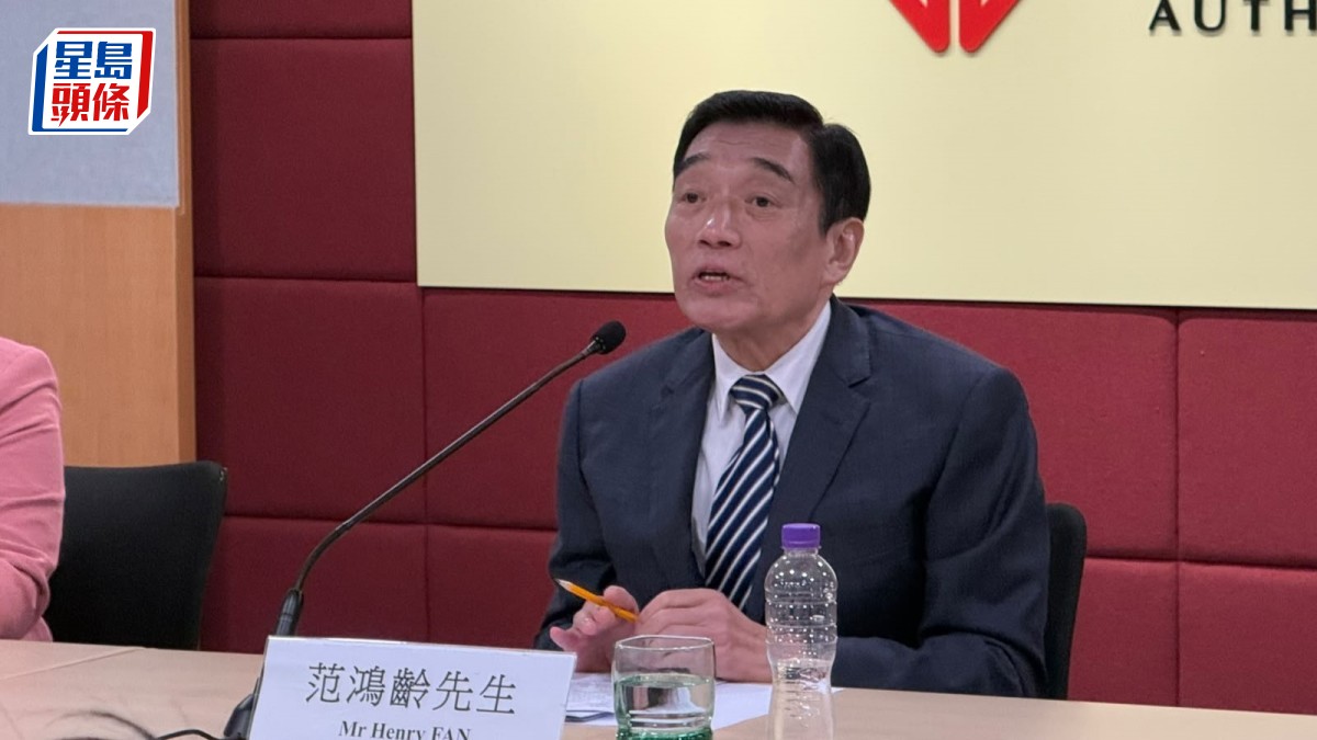醫管局高層薪酬惹爭議 范鴻齡反駁「肥上瘦下」：CEO管40幾間醫院人工算偏低