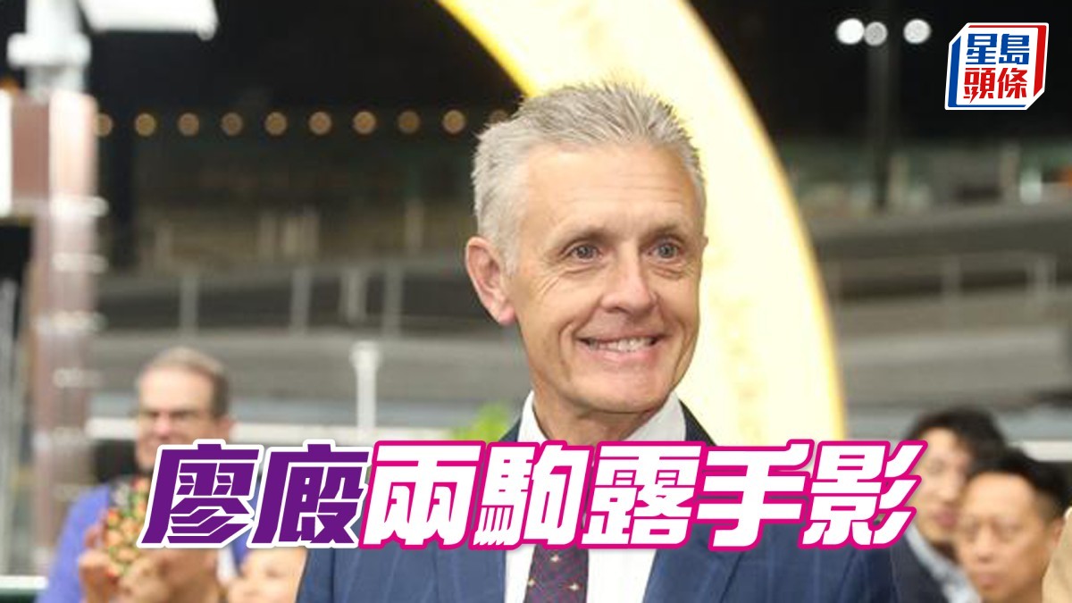 沙田早晨│廖廄兩駒露手影