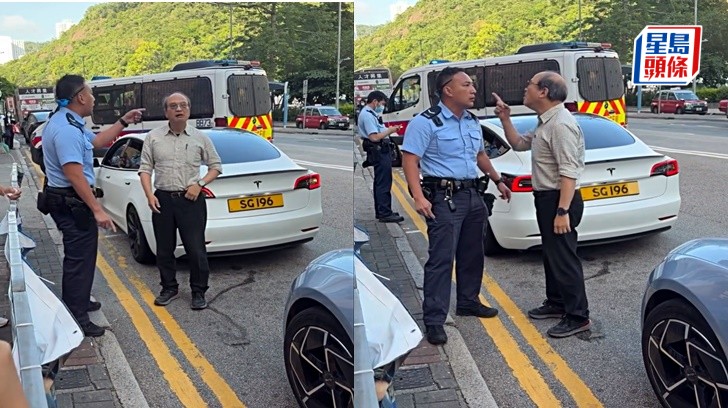 牛頭角司機雙黃線泊車聲大夾惡  抄牌警：你侮辱我老母 就係侮辱我