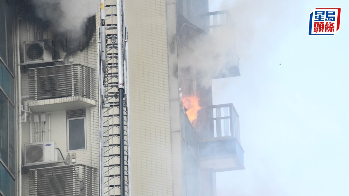 將軍澳帝景灣住宅起火傳爆炸聲 濃煙遮半空 半百居民疏散1人傷 │有片