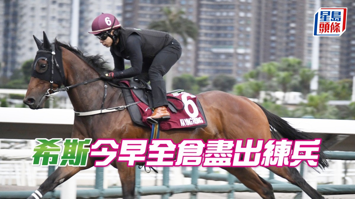 希斯今早全倉盡出練兵