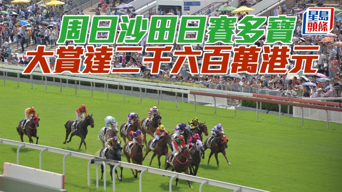 周日沙田日赛多宝大赏共高达2,600万港元