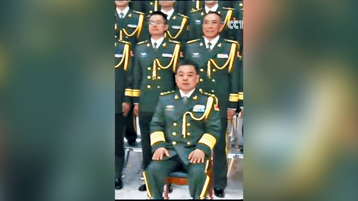 夏志和接替钟绍军 任国防大学政委