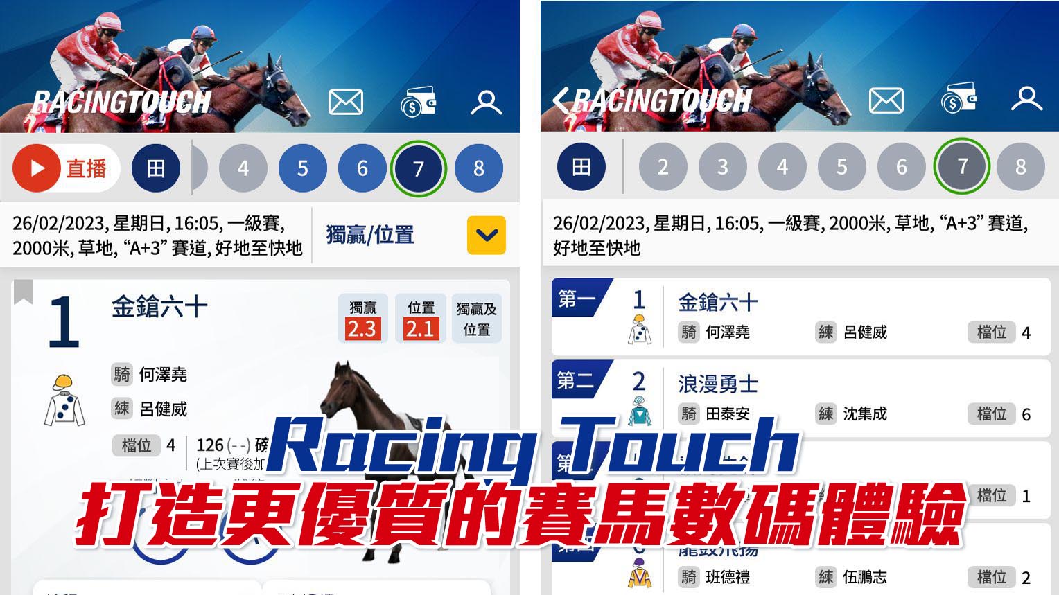 Racing Touch推出嶄新用戶介面