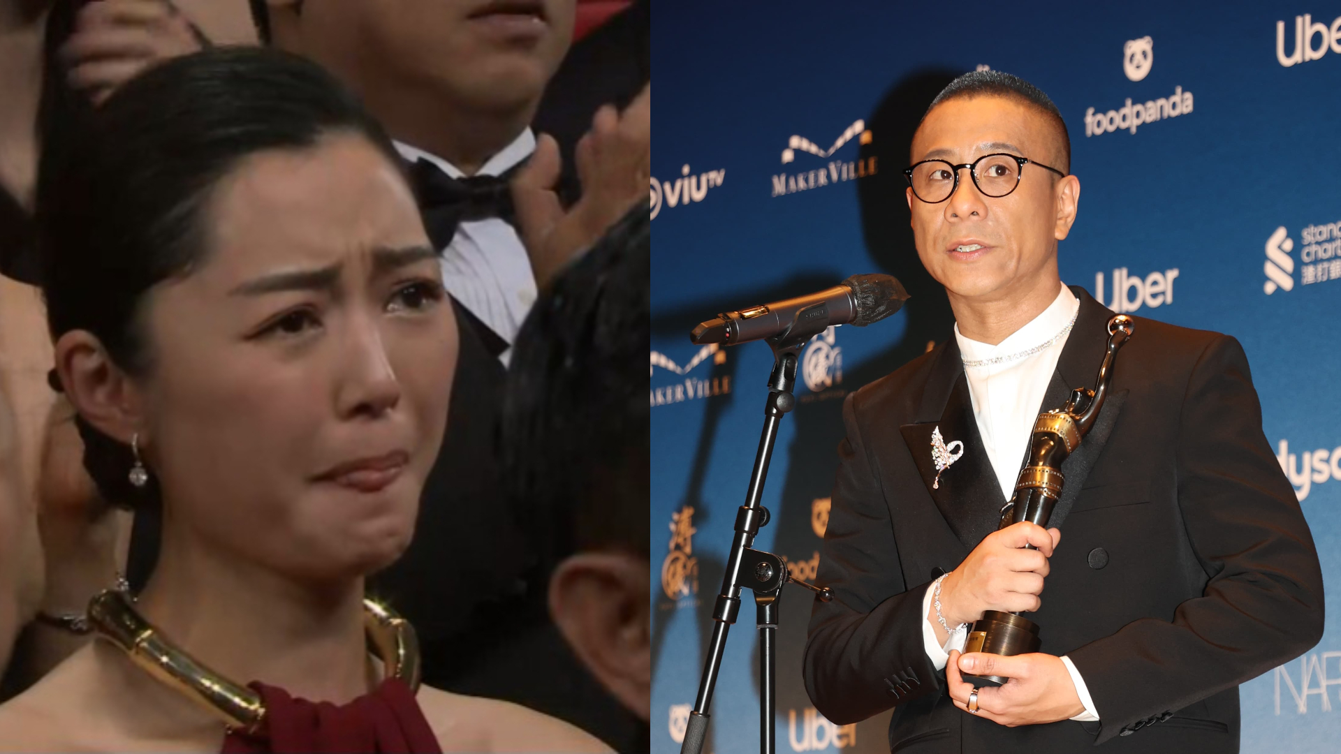 金像獎2025｜朱栢康奪最佳男配角 「妹妹」衛詩雅哭成淚人 曾是獨立樂隊朱凌凌成員 哥哥同為實力派演員