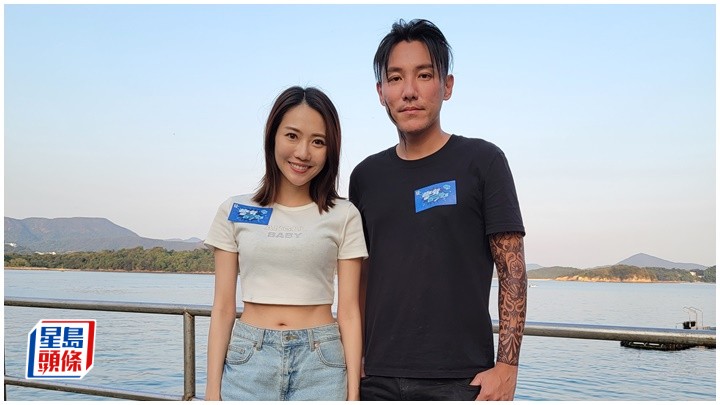 張頴康手擘紋晒身演賊公 阮嘉敏被槍聲嚇親