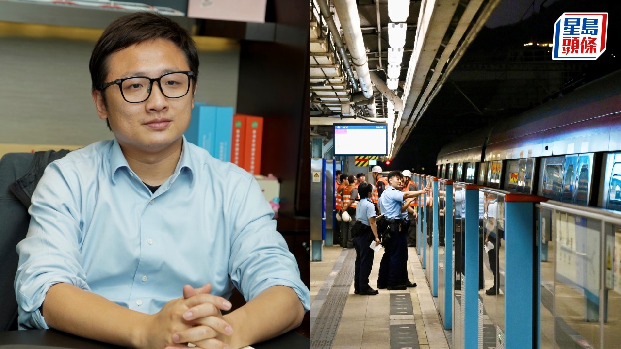 東鐵綫受阻|張欣宇指逃生門原意為乘客可自行打開 當刻即啟動多重保護機制
