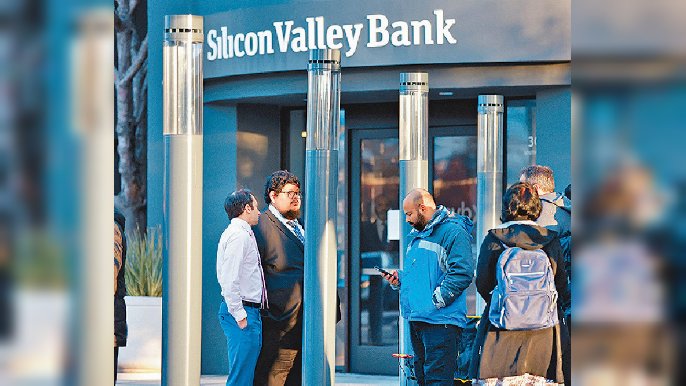 ■矽谷銀行驚爆因資不抵債而被勒令關閉，引起廣泛關注。資料圖片
