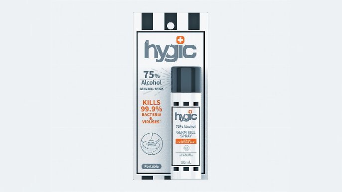 ■Hygic新衛便攜殺菌噴霧
