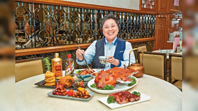 ■陳燕萍認為做飲食業主要是靠口碑，而她更進一步以創新的風格建立獨有的酒家文化，建立自己飲食品牌的個性。