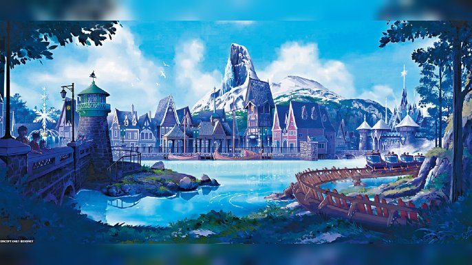 ■首個《魔雪奇緣》主題園區魔雪奇緣世界喺明年下半年登場。
