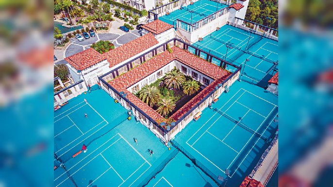 ■香港高爾夫球及網球學院 (圖) 擁有一流的培訓設施。
