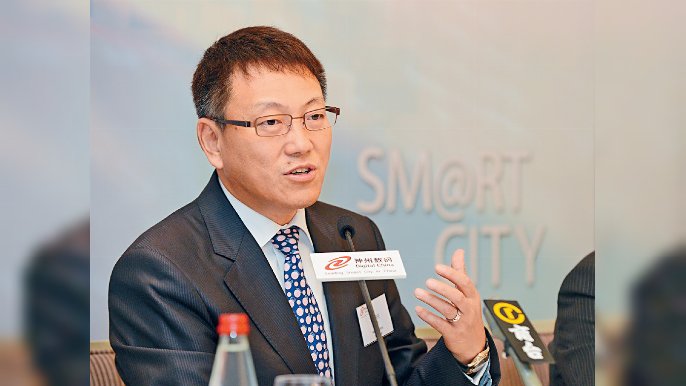 ■神州控股公佈盈利預喜，圖為主席郭為。 資料圖片
