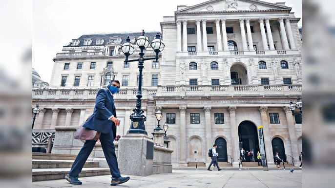 ■市場預料，英國央行會快速採取一系列加息行動。
