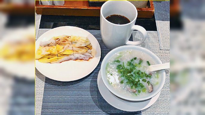 在「美的萬豪」食早餐
