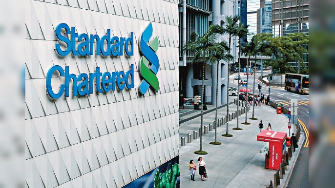 ■渣打銀行管理層聲稱對大中華及亞洲地區業務前景抱有信心，但業績公佈當日市場反應是對其香港業務表現失望。資料圖片