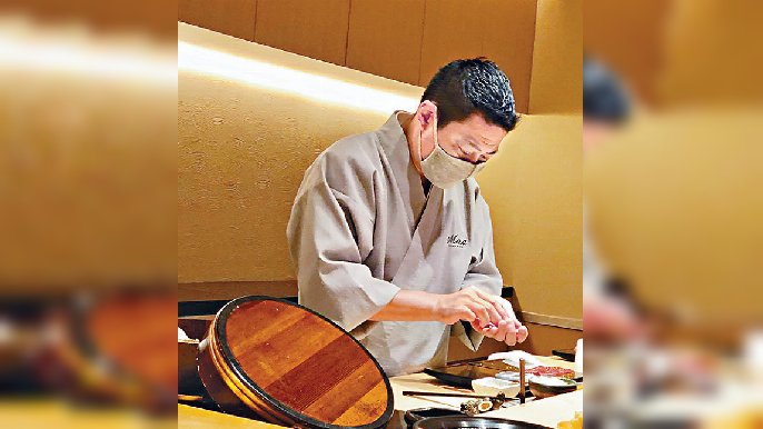 ■近距離看Chef Masa做壽司是賞心樂事
