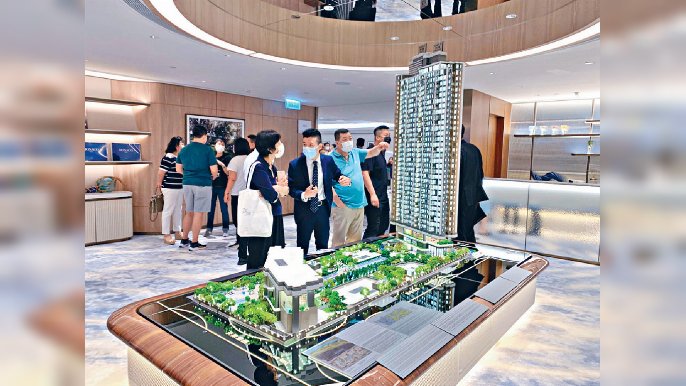 ■市場氣氛明顯好轉，發展商推盤步伐亦明顯加快。