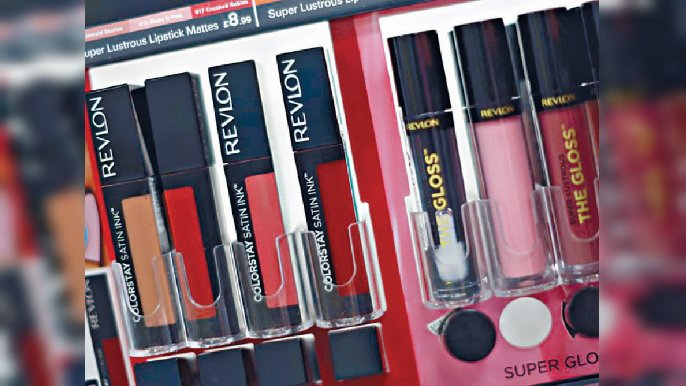 ■化妝品企業Revlon走上破產結局，令人非常可惜。
