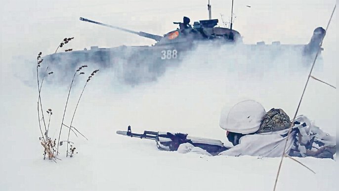 ■烏克蘭與俄羅斯邊境城鎮出現炮火片段，再次掀起緊張局勢升溫，VIX指數曾迫近一周高位。