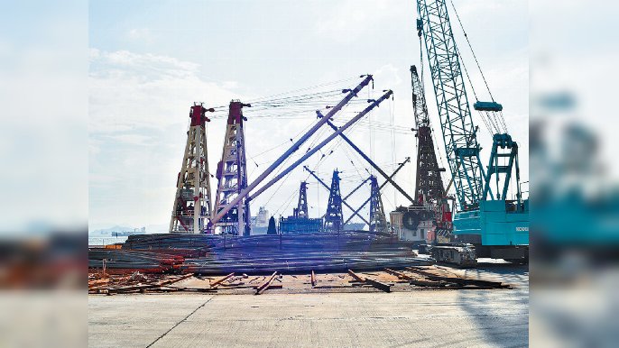 ■滬港聯合專注於優質鋼材加工為建造業提供材料。資料圖片
