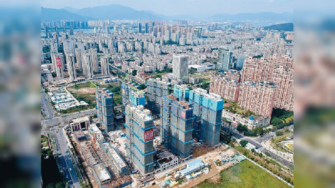 ■內地最近傳出對房產貸款放鬆的訊息，不少投資者憧憬整體氣氛會有改善。資料圖片

