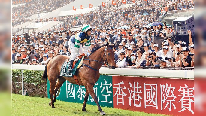 ■有馬匹名字如佛偈、充滿禪意，如出色的短途馬「蓮華生輝」。